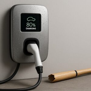 Voltura Wallbox Vision 22 kwh | 3-fase | Type 2 | 6 meter | Silver | Wifi (Copy)