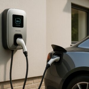 Voltura Wallbox Vision 22 kwh | 3-fase | Type 2 | 6 meter | Silver | Wifi (Copy)