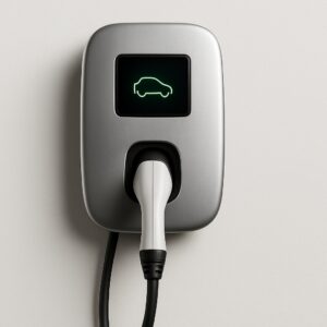 Voltura Wallbox Vision 22 kwh | 3-fase | Type 2 | 6 meter | Silver | Wifi (Copy)